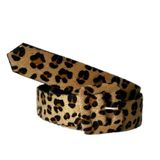 Cinto Feminino Estampado Animal Print Fivela Casual