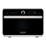 Forno Multifuncional com Micro-ondas Brastemp Gourmand 220V Inox BMR31ASBNA