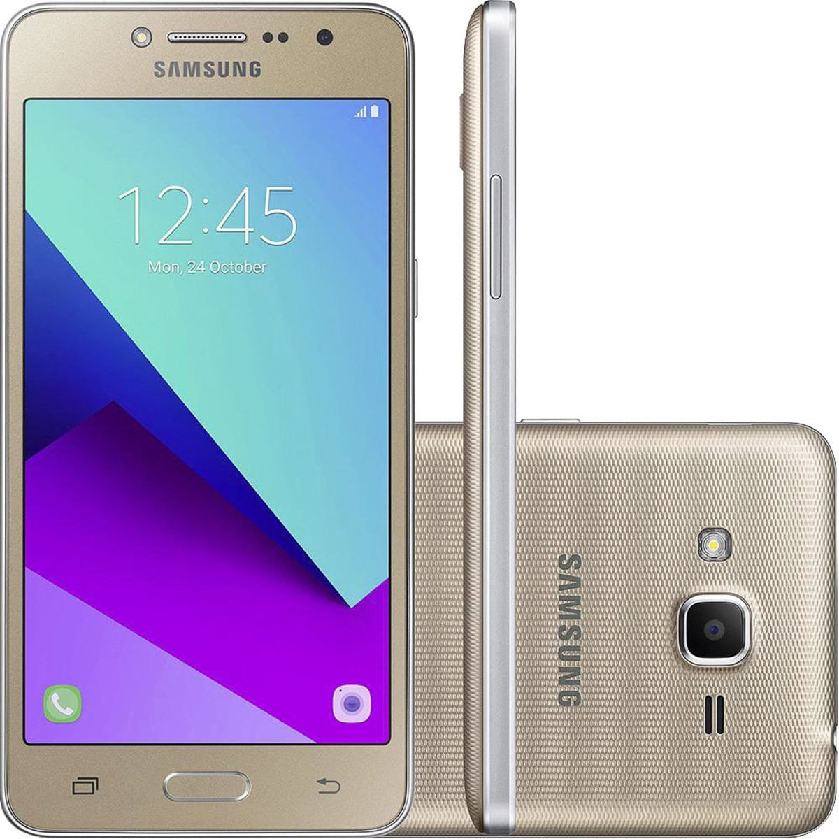Celular Smartphone Samsung Galaxy J2 Prime Tv G532m 16gb Dourado Oi - Dual Chip