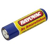 Conjunto de Pilhas As Amarelinhas AAA Palito 40 Unidades - Rayovac