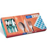 Faqueiro Bellagio com 24 Peças em Aço Inox 5103/102 - Brinox