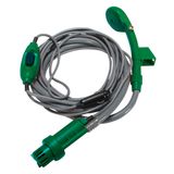 Chuveiro Elétrico para Camping Shower 12V AE0500 Verde - Guepardo