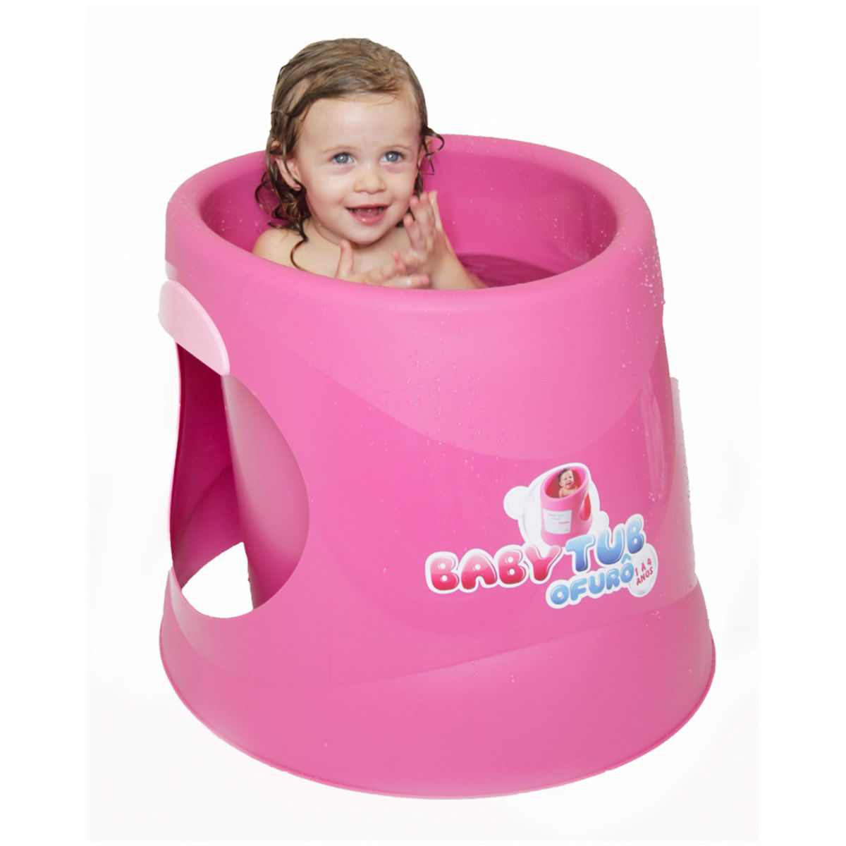 Banheira Ofurô (12m+) - BabyTub - Rosa