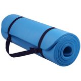 Colchonete Tapete Yoga Mat Pilates Ginástica 10mm Com Fita