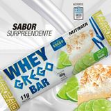 Whey Grego Bar (caixa 12 unidades) - Nutrata - Torta de Limão