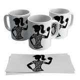 Caneca Feminina Crossfit Fitness Musculação Mulher Presente