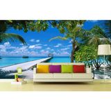 Papel de Parede Painel Fotográfico Praia n64 2,00X3,00