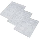 Pacote Acetato Bwb Forma Porta Retrato Médio Números Alfabeto
