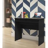 Escrivaninha Office Mesa De Computado 2 Gavetas Preto
