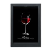 Quadro Porta Rolhas/Tampinhas Com Tema Vinho Wine  QPR005