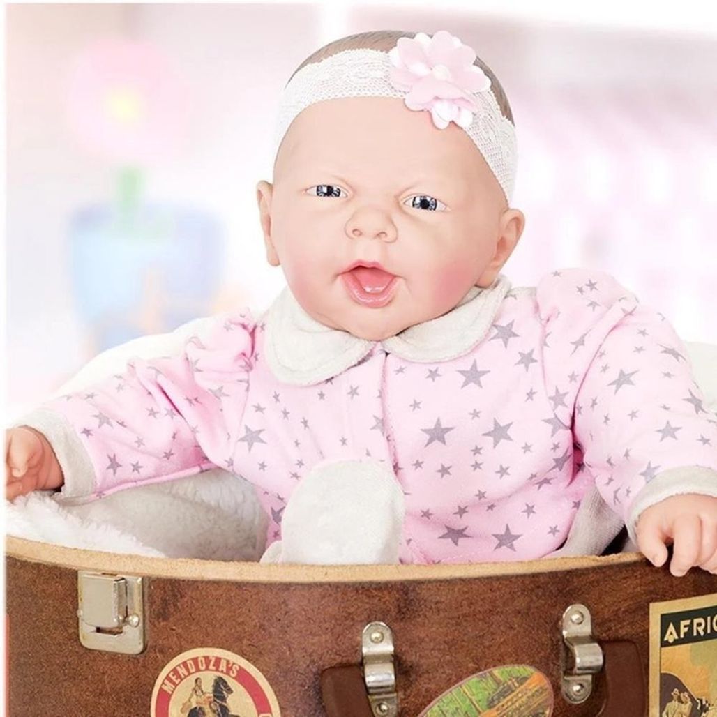 Bonecas - Boneca bebê Reborn Princesa Nino Baby Cotiplas