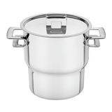 Cuscuzeira Tramontina Brava Aço Inox 14 Cm 2,1L