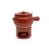 Fondue  Conjunto de barro completo 800ml