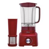 Liquidificador Philco PH900, 12 Vel + Pulsar, Filtro, 1000W, Vermelho - 220V