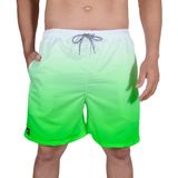 Short Praia Bermuda Tactel Estampado Degrade Verde Cor:verde,tamanho:g