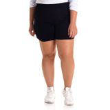 Shorts Feminino Plus Size Visco Transpasse Lateral - Serena