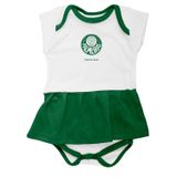 Vestido Body Times De Futebol Bebês Torcida Baby