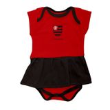 Vestido Body Times De Futebol Bebês Torcida Baby