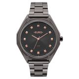 Relogio Euro Feminino Eu2035yop/4c Preto Rose Gold