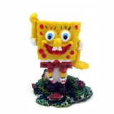 Bob Esponja Enfeite Decoração Para Aquários Mini