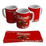Caneca Namorados Presente Chocolate Talento Páscoa Casal