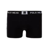 Cueca Masculina Boxer P0012 Polo Word Tamanho P Preto