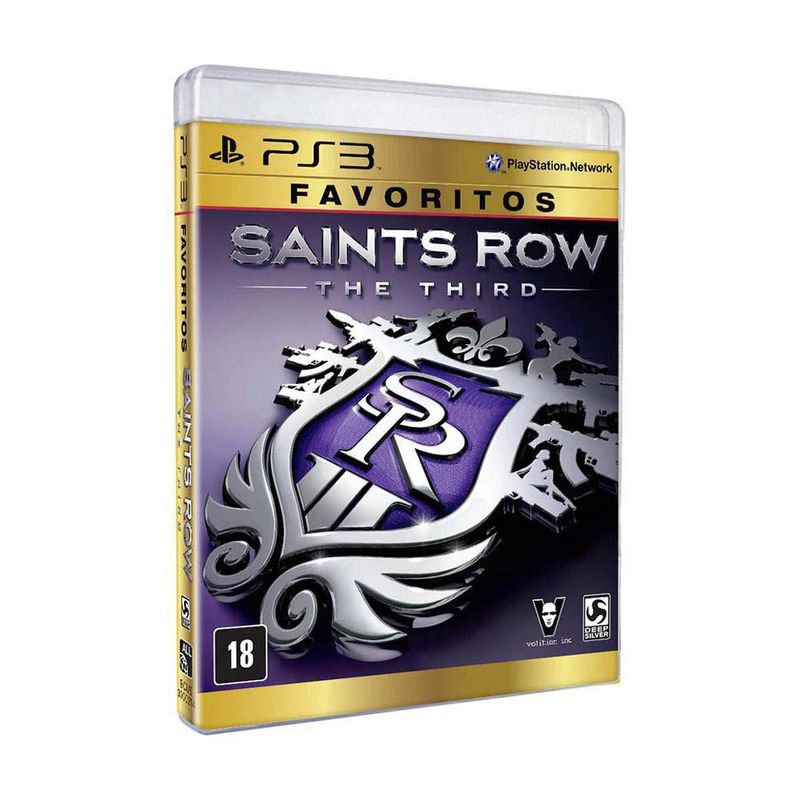 Jogo Saints Row The Third - Playstation 3 - Thq
