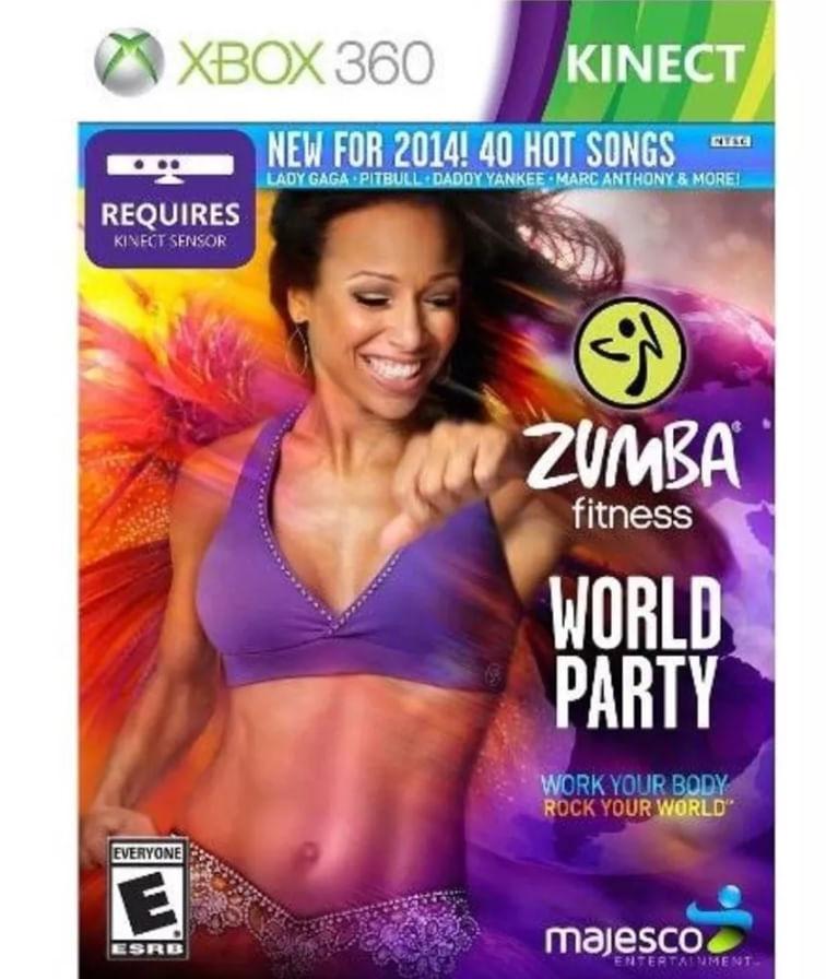 Jogo Zumba Fitness World Party - Xbox 360 - Majesco Games