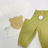 Pijama Infantil Menino Manga Longa Urso