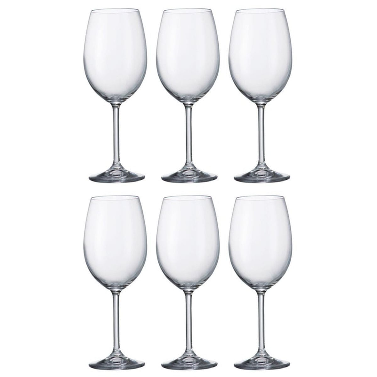 Jogo 6 Taças Vinho Branco Gastro 350 ml Cristal Bohemia