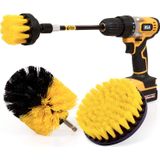 Holikme 4 Pack Drill Brush Power Scrubber Limpeza Escova Estendida Longo Anexo Conjunto Todos Os Produtos De Escova De Perfuração Propósito Kit Para