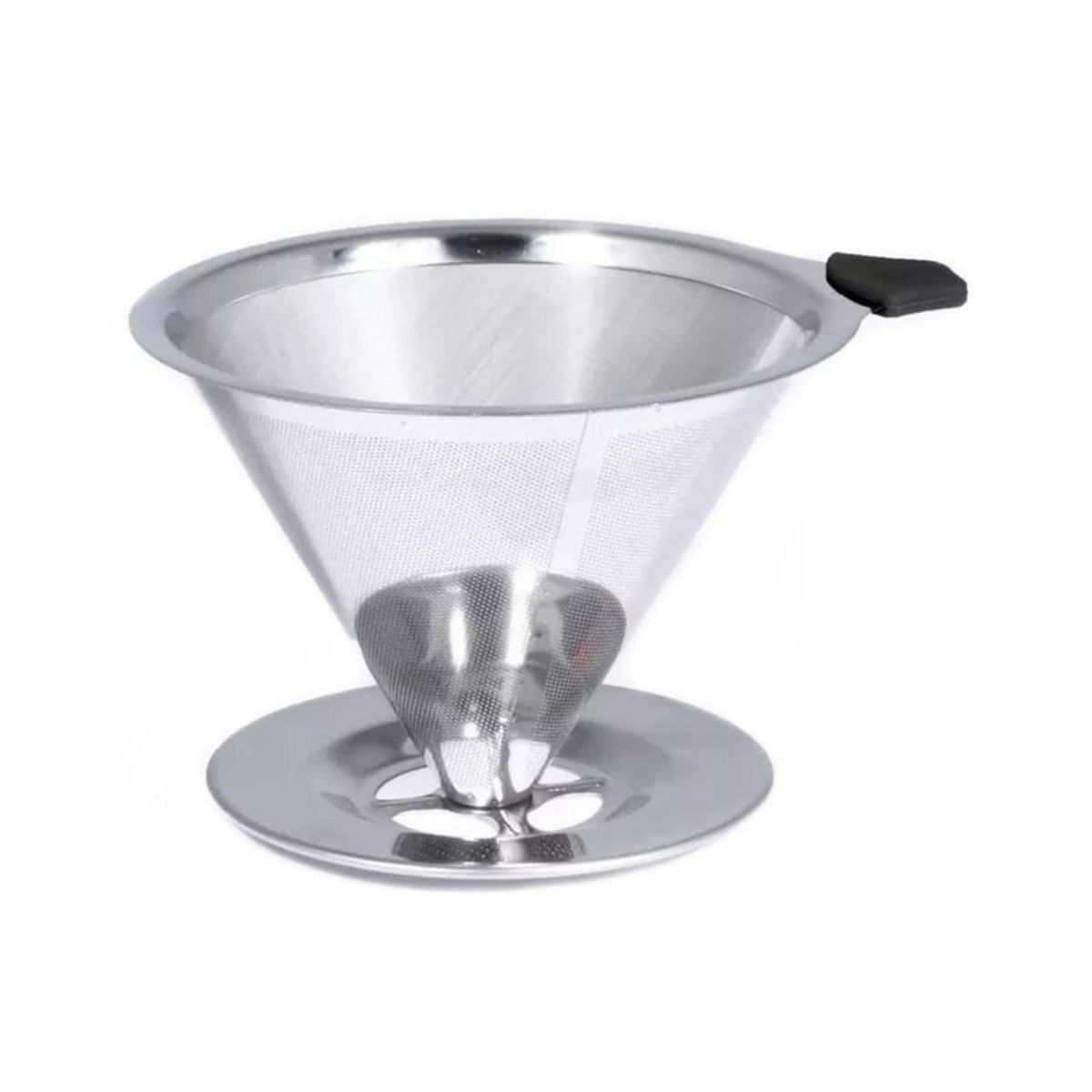 Coador Filtro De Café Permanente Em Aço Inox Menor preço em Coador Filtro De Café Permanente Em Aço Inox
