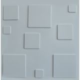 Placa PVC 3d  Modelo Oriza caixa com 12 unidades