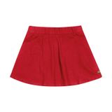 Saia Infantil Cotton Trick Nick Básicos Vermelho 2