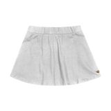 Saia Infantil Cotton Trick Nick Básicos Cinza 10