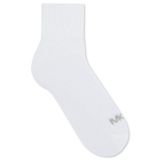 Meia Cano Curto Mash Masculina Algodão Esportiva Branco 42-45