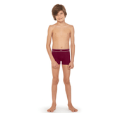 Cueca Boxer Infantil Sem Costura Bordo