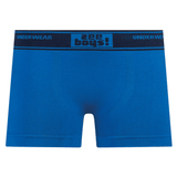 Cueca Boxer Infantil Sem Costura Azul