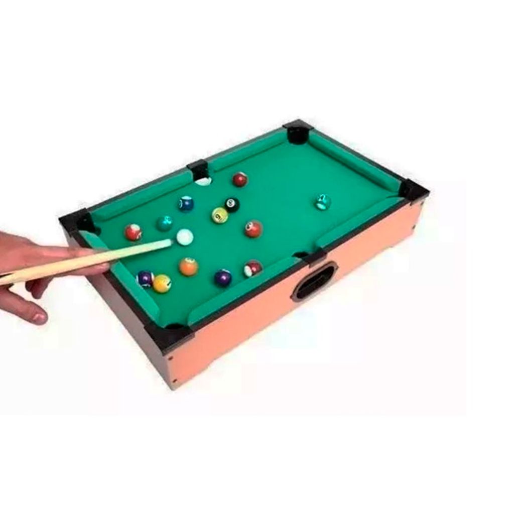 Mini mesa de bilhar mesa mesa mesa de bilhar jogo snooker com 2