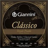 Encordoamento Violão Nylon Giannini Clássico Pesada GENWPA