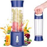 Liquidificador Portátil Aikids - Liquidificador Pessoal 17oz Para Smoothies E Shakes | Mini Blender Usb Recarregável De 4000mah Com 6 Lâminas | Liqui