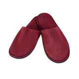 Pantufa Feminina Em Plush Bene Casa Vermelho 37/38
