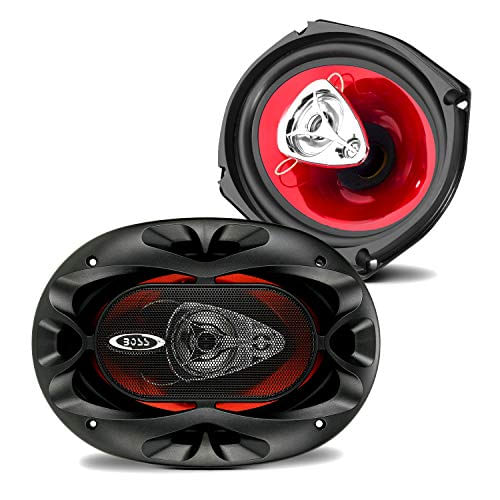 Boss Audio Systems Ch6930 Chaos Series 6 X 9 Inch Car Stereo Door Speakers - 400 Watts Max, 3 Way, Full Range Audio, Tweeters, Coaxial, Vend