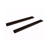 Kit 2 Protetor De Porta Veda Portas Marrom Escuro 80Cm