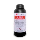 Cola Para Acrílico Cast S-320 Secagem Ultra Rápida 1 Litro