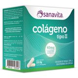 Colágeno Tipo 2 - 30 Cápsulas Sanavita