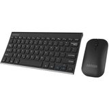 Teclado Bluetooth Arteck E Mouse Combo Ultra Compact Slim Coloridless Full Size Teclado E Ratos Ergonômicos Para Computador/desktop/pc/laptop/surface