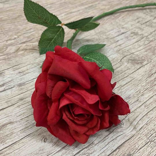 Kit 10 Hastes de rosas artificiais em silicone com toque real - Carrefour -  Carrefour