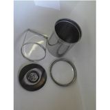 Lixeira de Embutir Inox 3 litros