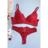 Conjunto Lingerie Com Calcinha Fio Duplo